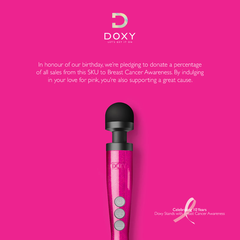 Doxy Die Cast 3 Rechargeable - Hot Pink