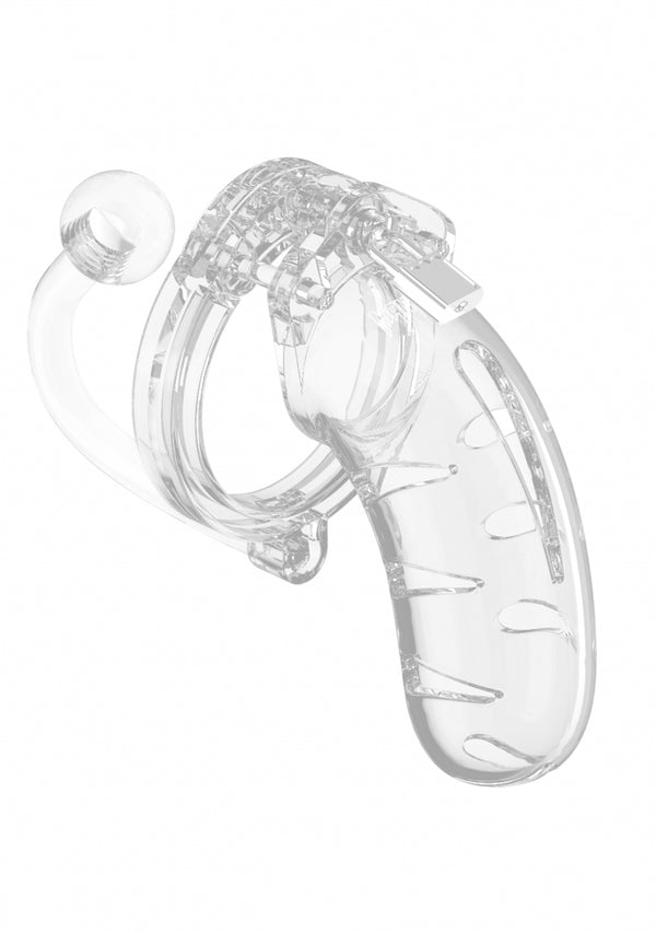 Model 11 Chastity Cock Cage with Plug - 4.5" / 11,5 cm