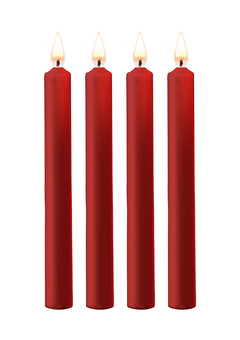 Teasing Wax Candles - 4 Pieces - Large