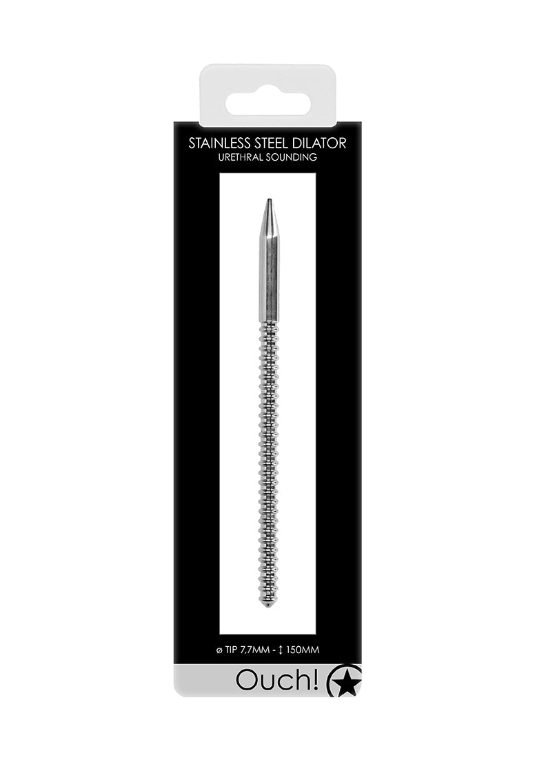 Stainless Steel Ribbed Dilator - 0.3" / 8 mm