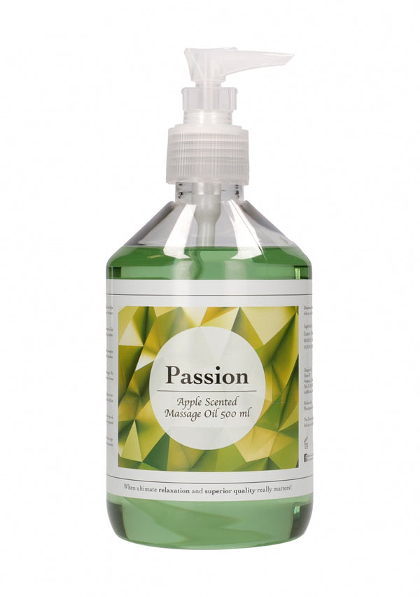 Passion - Massage Oil - Apple Scented - 17 fl oz / 500 ml