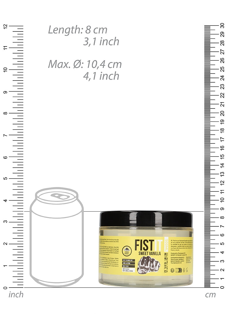 Extra Thick Lubricant - Vanilla - 17 fl oz / 500 ml
