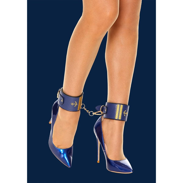Shots - Ouch! | Ankle Cuffs - Sailor Theme - Blue