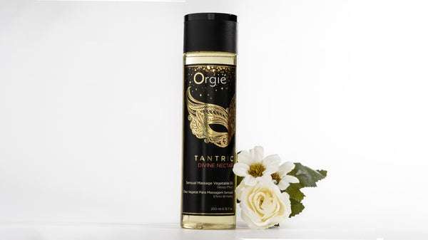Orgie Tantric Sensual Massage Oil - Divine Nectar - Fruity Floral Scent