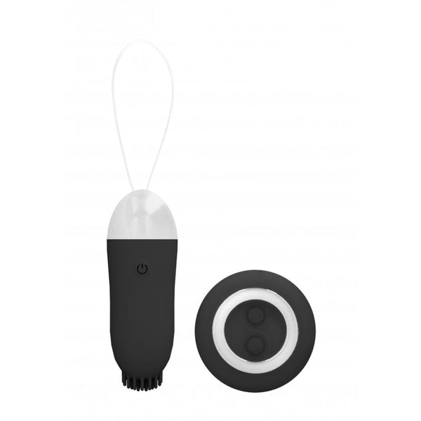 Shots - Simplicity | Jayden - Dual Rechargeable Vibrating Remote Toy - Black