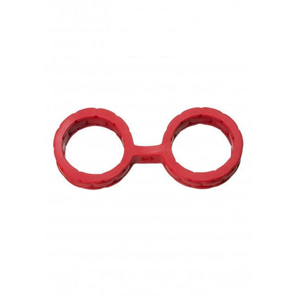 Doc Johnson | Silicone Cuffs - Large - Red