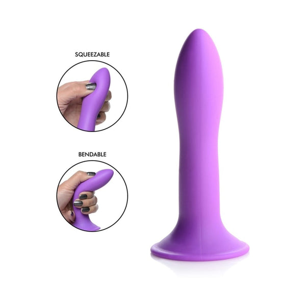 XR Brands | Squeezable Slender Dildo - Purple