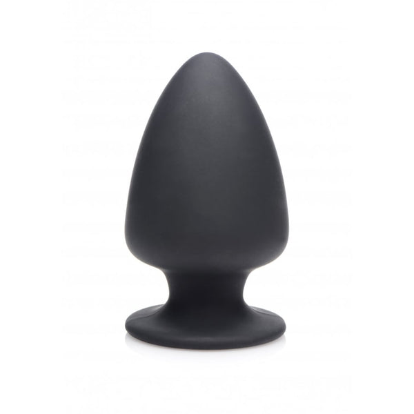 XR Brands | Squeezable Small Anal Plug - Black