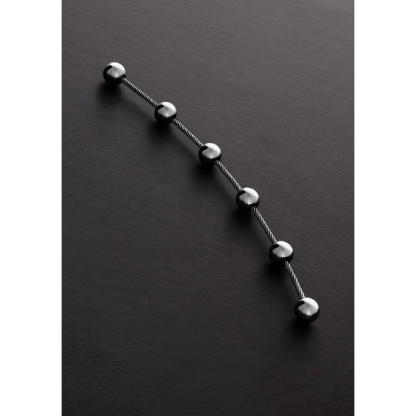 Shots - Steel | Thai Anal Beads Stick (50x15x28mm