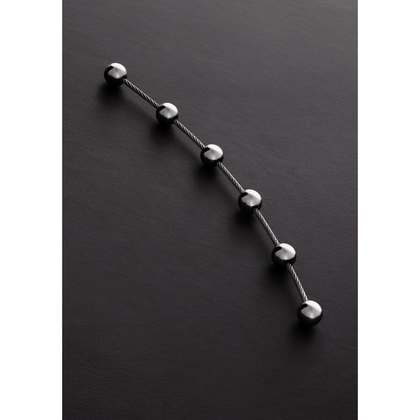 Shots - Steel | Thai Anal Beads Stick (50x20x28mm)
