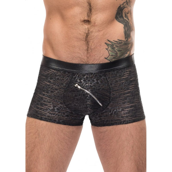 Male Power | Zip Pouch Short - Black - Small