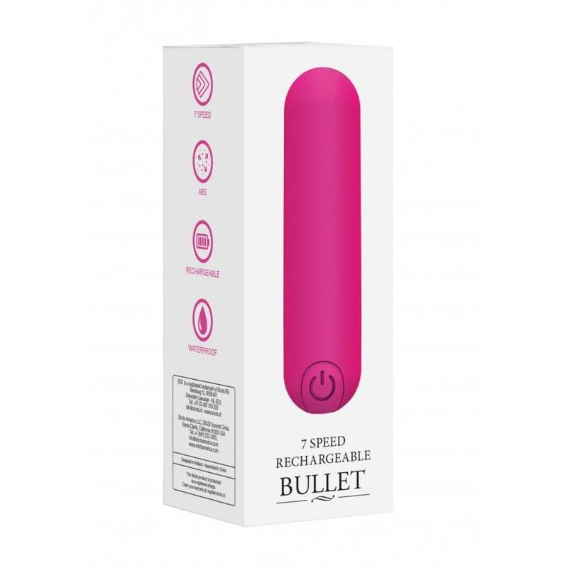 Shots - Be Good Tonight | 10 Speed Rechargeable Bullet - Pink