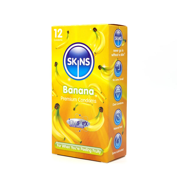 Skins Condoms Banana 12 Pack