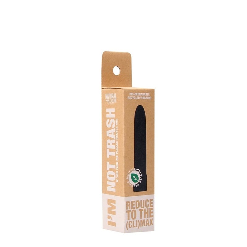 Shots - Natural Pleasure | 5,5 Vibrator - Biodegradable - Black