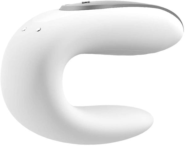 Satisfyer App Enabled Double Fun - White