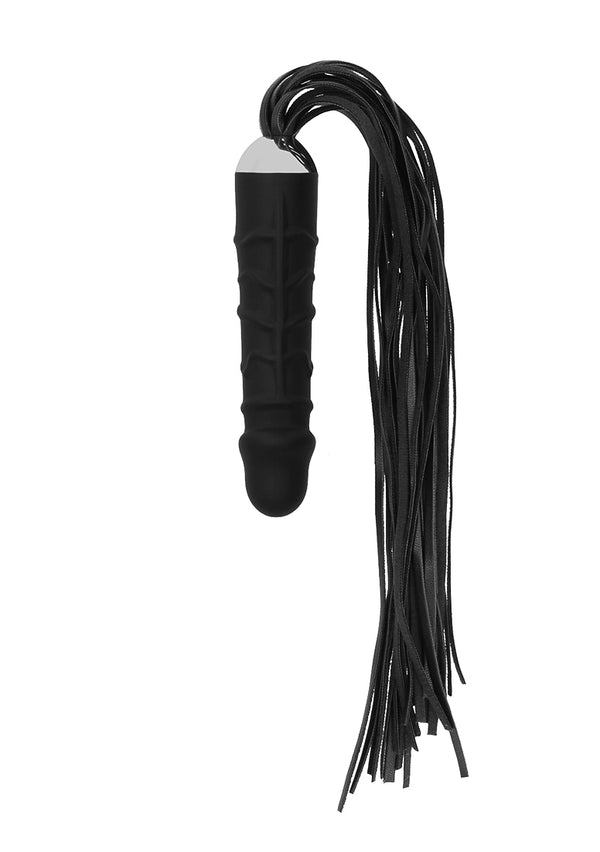 Whip with Realistic Silicone Dildo