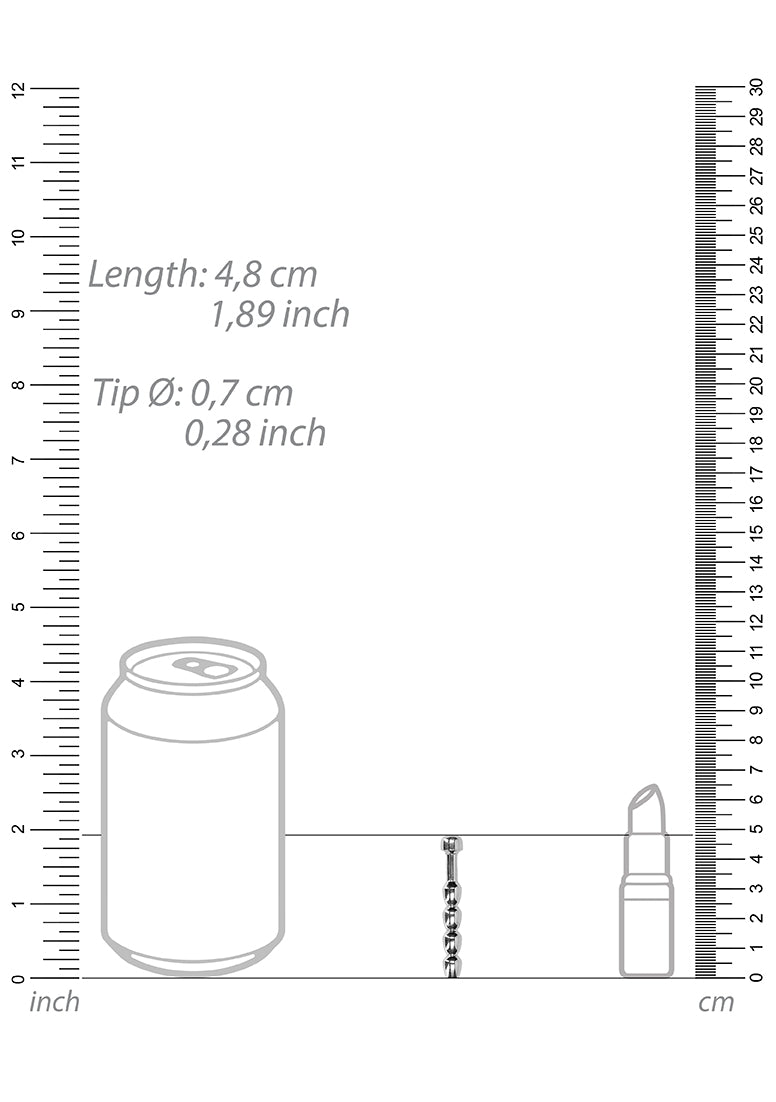 Metal Penis Plug - 0.3" / 7 mm