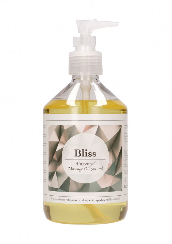 Bliss - Massage Oil - Unscented - 17 fl oz / 500 ml