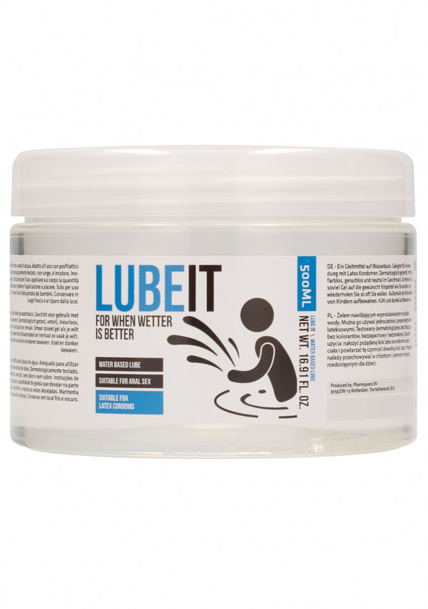 Lube It - For When Wetter Is Better - 17 fl oz / 500 ml