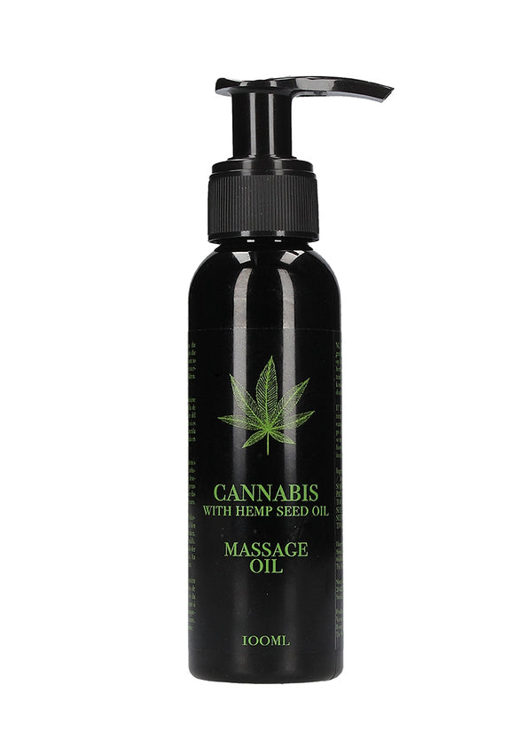Cannabis Hemp Seed Massage Oil - 3 fl oz / 100 ml