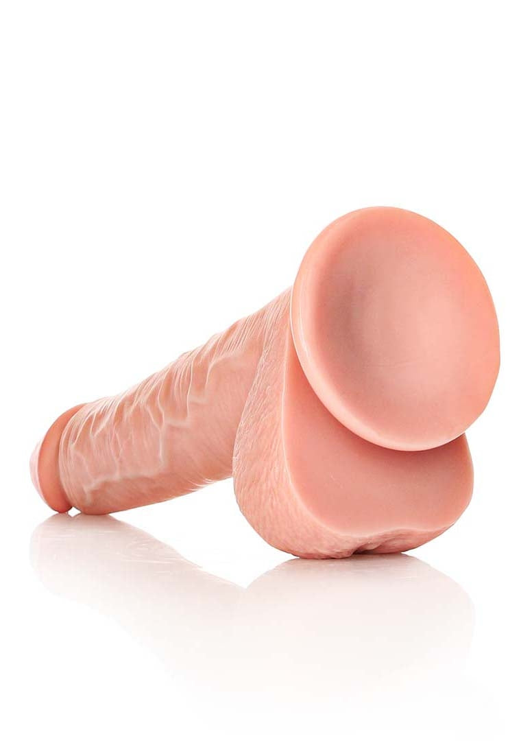 Straight Realistic Dildo with Balls and Suction Cup - 12" / 30,5 cm