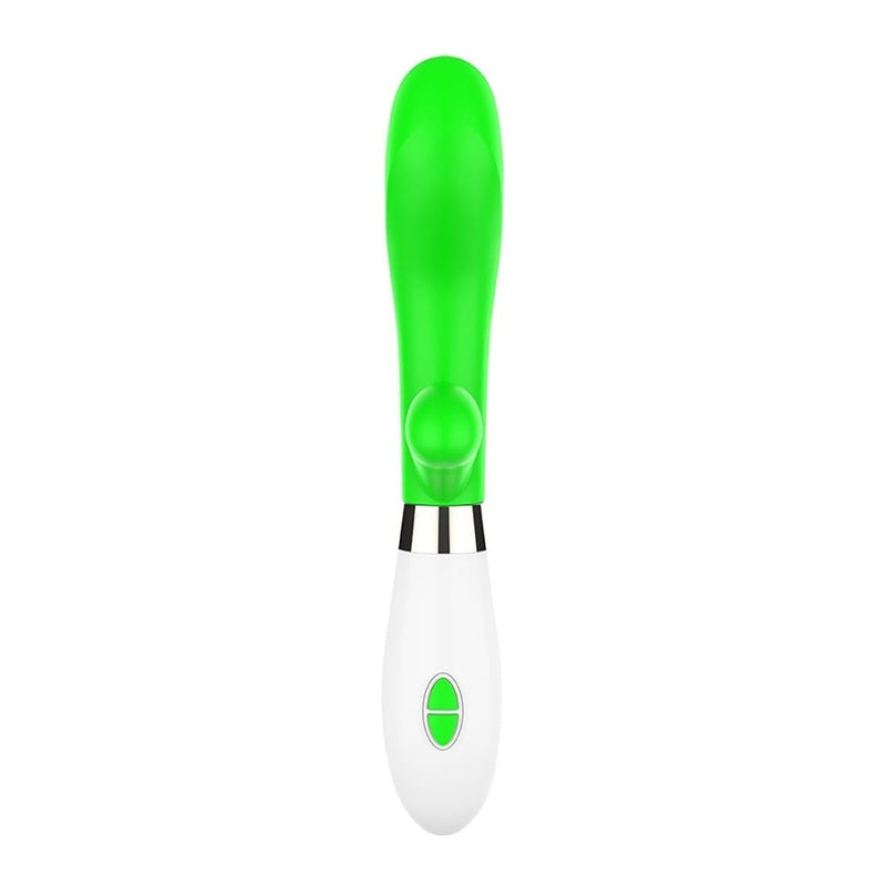 Shots - Luminous | Achilles - Ultra Soft Silicone - 10 Speeds - Green