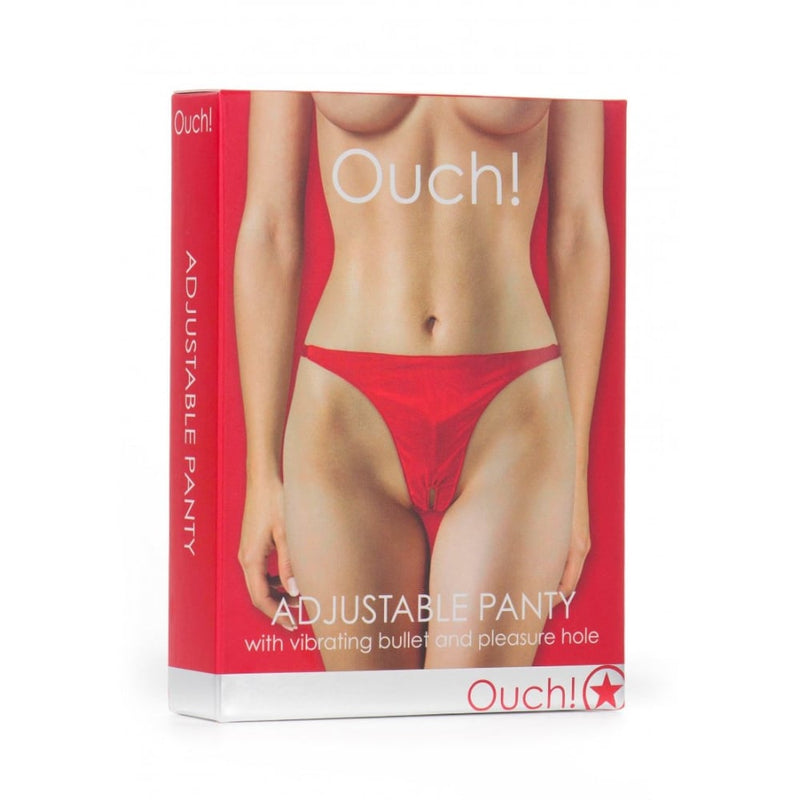 Shots - Ouch! | Adjustable Panty - Red