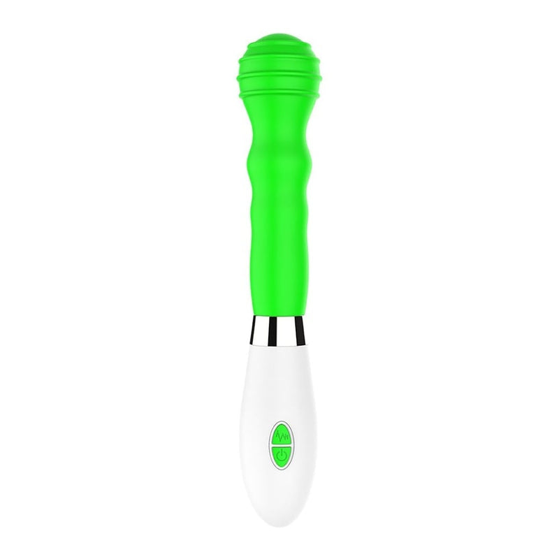 Shots - Luminous | Alida - Ultra Soft Silicone - 10 Speeds - Green
