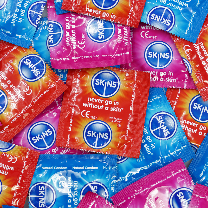 Skins Condoms Assorted Cube 16 Pack - D&R  NAT  UT - International 1