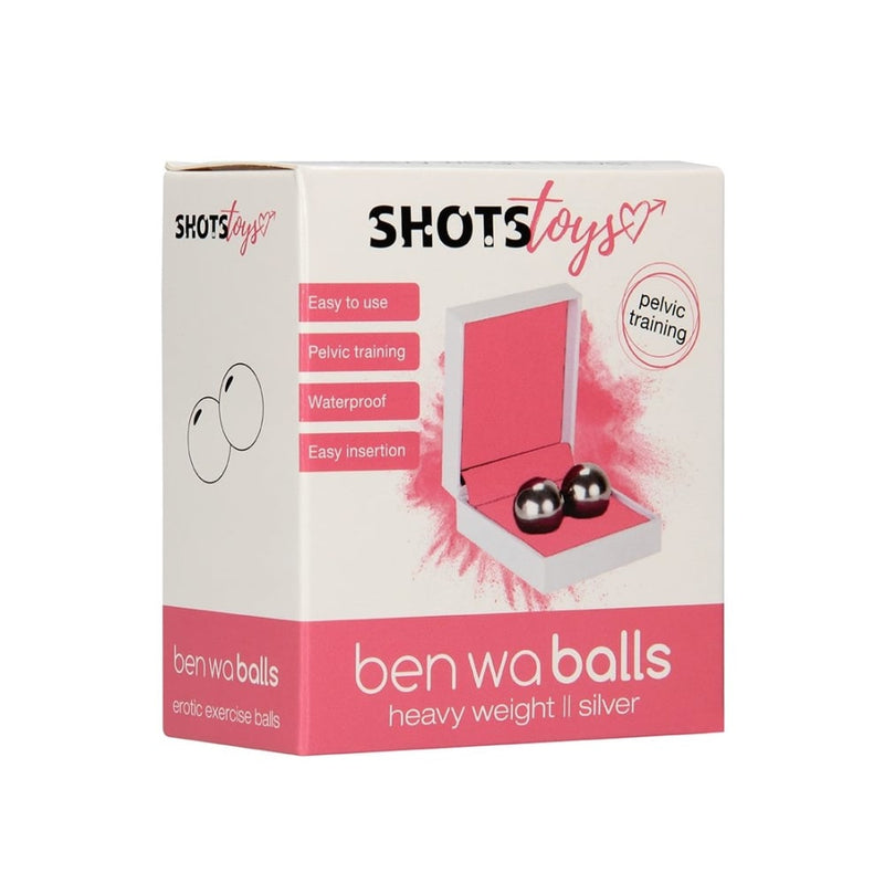 Shots Toys | Ben Wa Balls - Heavy Weight - Silver