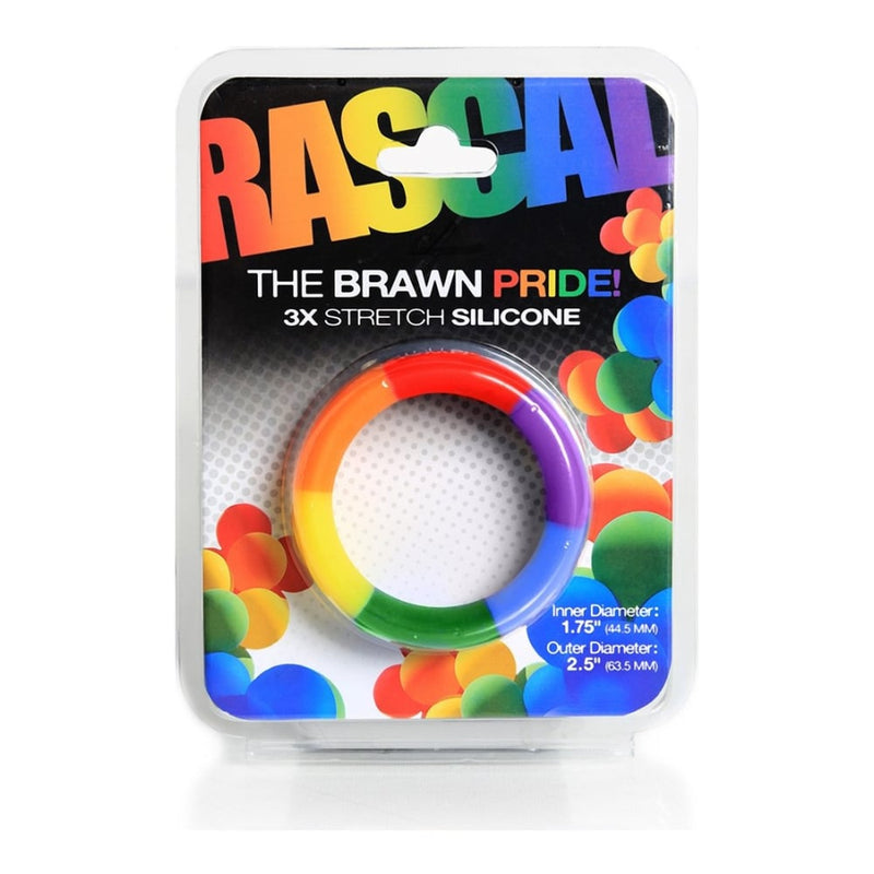 Boneyard | The Brawn Pride Cockring - Rainbow