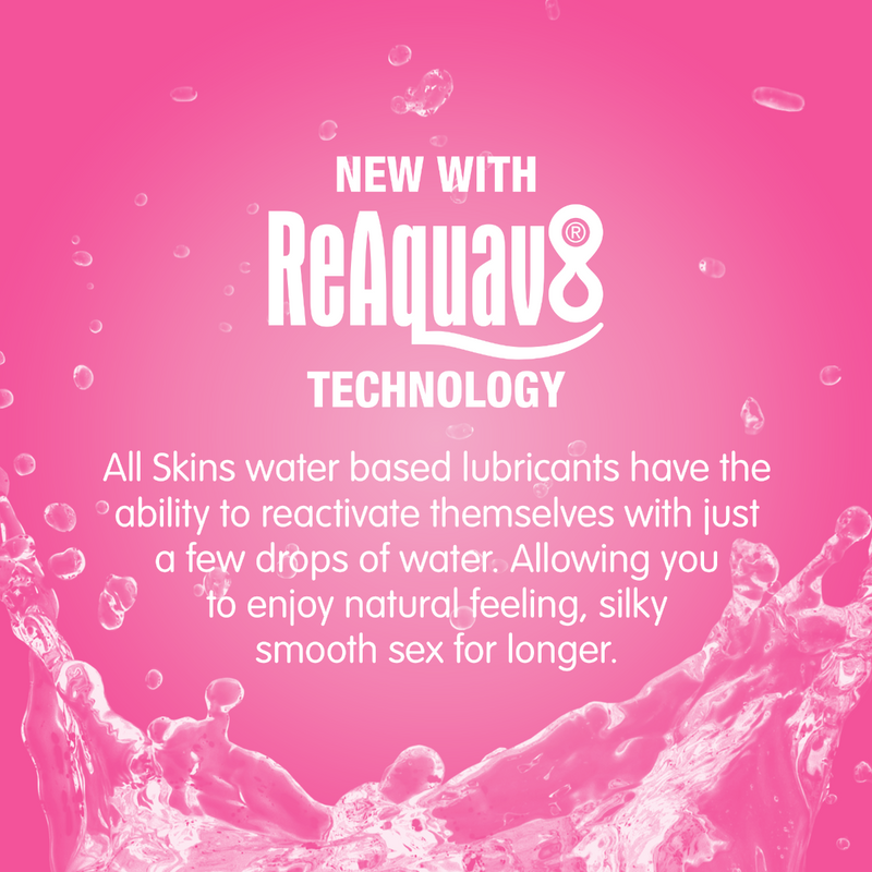 Skins Bubblegum Water Based Lubricant 4.4 fl oz (130ml)