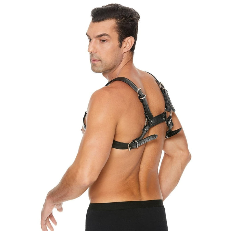 Shots - Ouch! Harnesses | Buckle Bulldog Harness - L/XL - Black