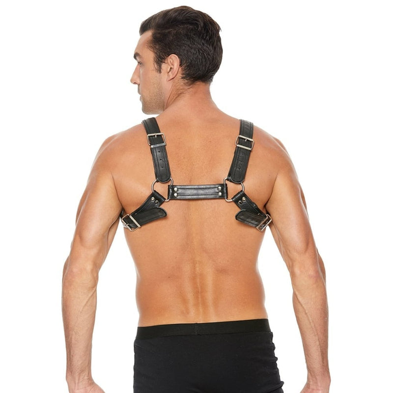 Shots - Ouch! Harnesses | Buckle Bulldog Harness - S/M - Black