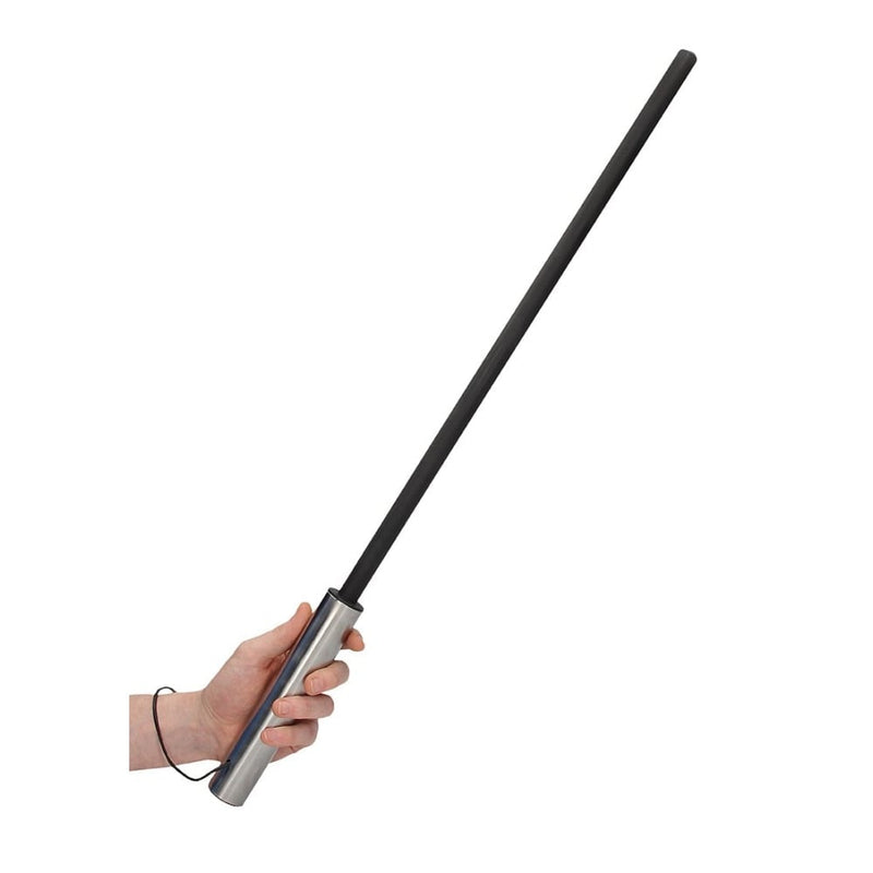 Shots - Ouch! Uomo | Cane With Stainless Steel Handle - Black