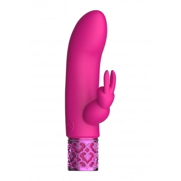 Shots - Royal Gems | Dazzling - Rechargeable Silicone Bullet - Pink