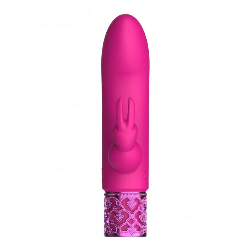 Shots - Royal Gems | Dazzling - Rechargeable Silicone Bullet - Pink