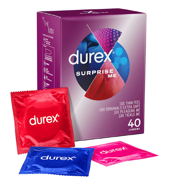 Durex Surprise Me Variety - 40 Pack