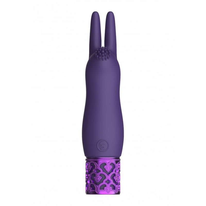 Shots - Royal Gems | Elegance - Rechargeable Silicone Bullet - Purple
