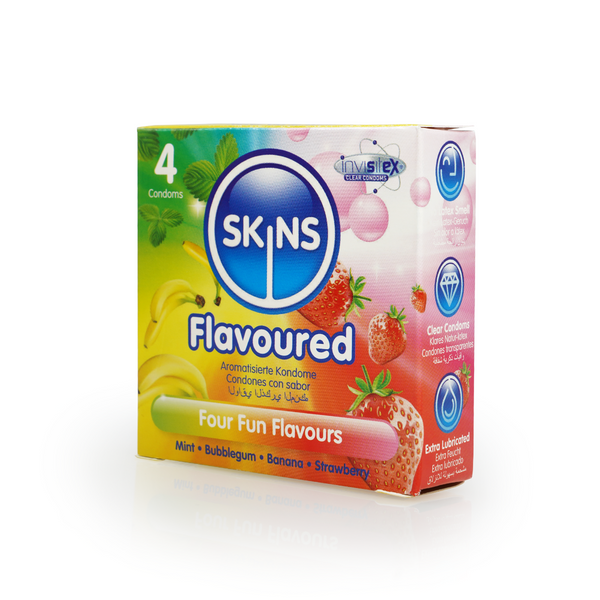 Skins Condoms Flavours 4 Pack