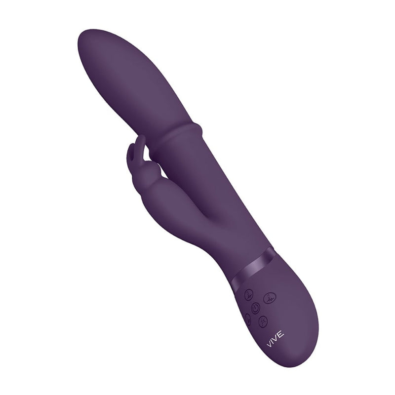 Shots - VIVE | Halo - Ring Rabbit Vibrator - Purple