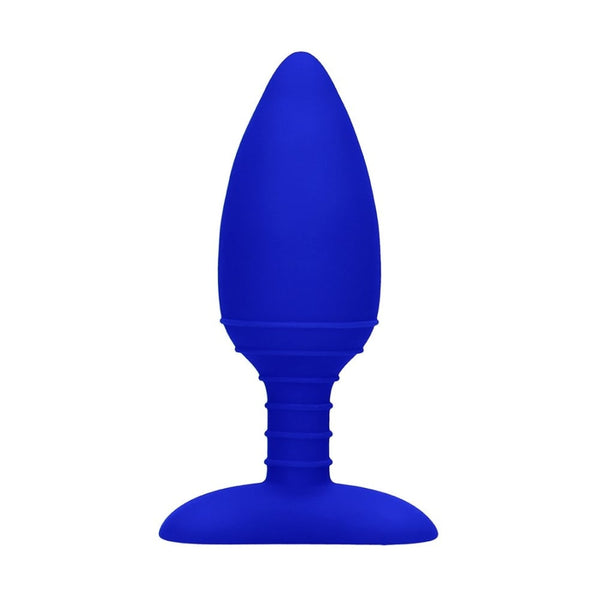Shots - Elegance | Heating Anal Butt Plug - Glow - Blue