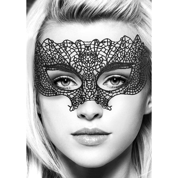 Shots - Ouch! Black & White | Lace Eye-Mask - Princess