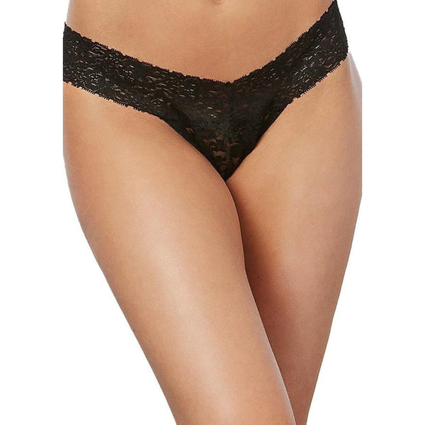 Dreamgirl | Lace Thong - OS - Black