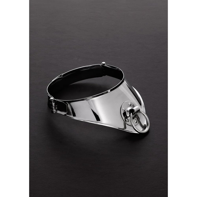 Shots - Steel | Locking Cleopatra Collar with Ring (15)