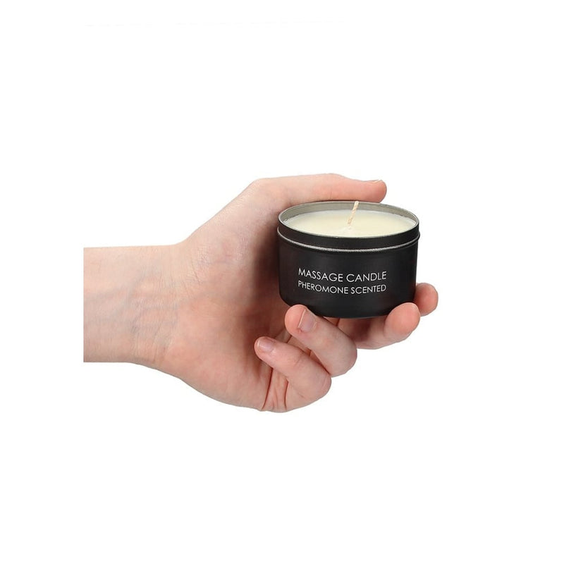 Shots - Ouch! | Massage Candle Set - Pheromone Vanilla & Rose Scented
