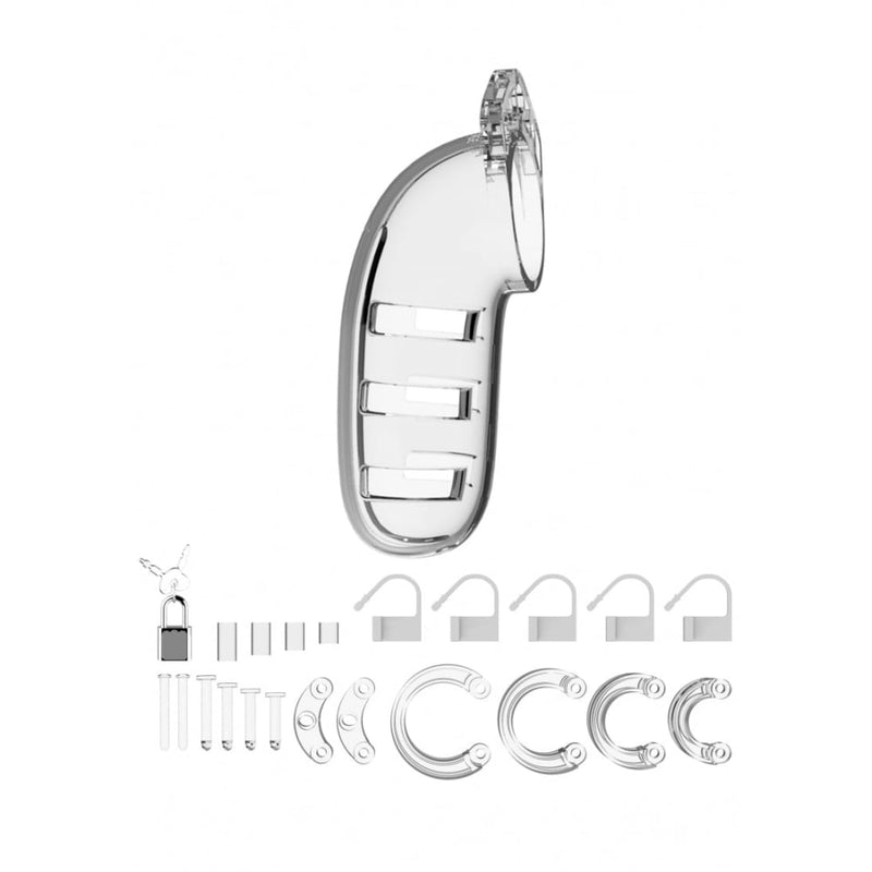Shots - ManCage | Model 06 - Chastity - 5.5 - Cock Cage - Transparent