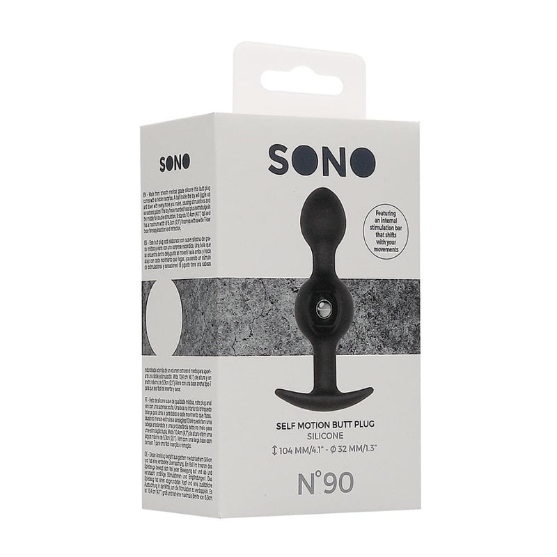 Shots - Sono | N0. 90 - Self Penetrating Butt Plug - Black