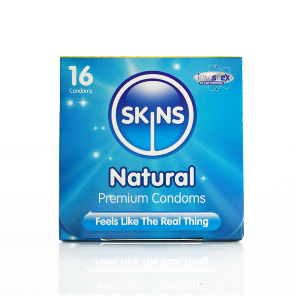 Skins Condoms Natural Cube 16 Pack