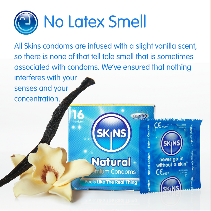 Skins Condoms Natural Cube 16 Pack - International 1